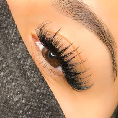 The,Woman,Is,Undergoing,A,Lash,Lift,Procedure.,Beautiful,Female The,Woman,Is,Undergoing,A,Lash,Lift,Procedure.,Beautiful,Female